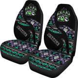 CSA-00198 Bear Symbol Native American Car Seat Cover