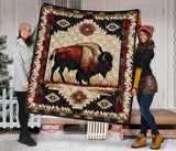 QLT-0015 Pattern Native American Premium Quilt