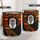 Powwow Storelb00237 pattern native laundry basket