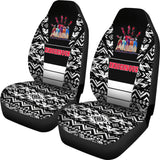 CSA-00235 Girl Pattern Native American Car Seat Cover