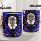 Powwow Storelb0017 pattern native laundry basket