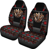 CSA-00234 Feather Pattern Native American Car Seat Cover