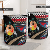 LB00341 Pattern Native American Laundry Basket