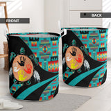 LB00352 Pattern Native American Laundry Basket