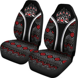 CSA-00212 Symbol Bear Pattern Native American Car Seat Cover