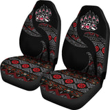 CSA-00191 Bear Symbol Native American Car Seat Cover