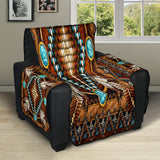 Powwow Storemandala brown native american 28 chair sofa protector