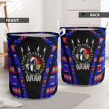 Powwow Storelb0067 pattern native laundry basket