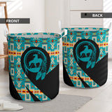 Powwow Storelb00240 pattern native laundry basket