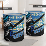 Powwow Storelb00219 pattern native laundry basket