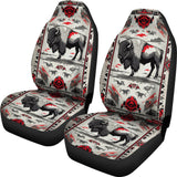 CSA-00243 Bison Pattern Native American Car Seat Cover