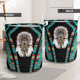 Powwow Storelb0063 pattern native laundry basket