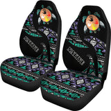 CSA-00197 Bear Symbol Native American Car Seat Cover