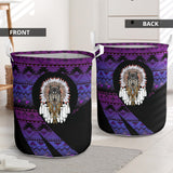 Powwow Storelb00252 pattern native laundry basket