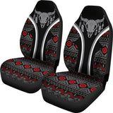 CSA-00214 Cow Skull Pattern Native American Car Seat Cover