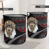 LB00357 Pattern Native American Laundry Basket