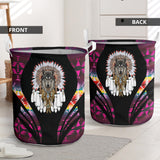 Powwow Storelb0048 pattern native laundry basket