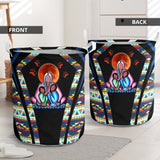 Powwow Storelb00136 pattern native laundry basket