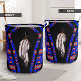 Powwow Storelb0069 pattern native laundry basket