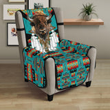 CSF-0075 Bison Native American 23" Chair Sofa Protector