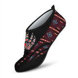 Powwow Storeaqs0037 tribe design native american aqua shoes