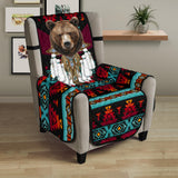 CSF-0073 Bear Native American 23" Chair Sofa Protector