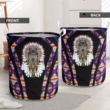 Powwow Storelb0055 pattern native laundry basket