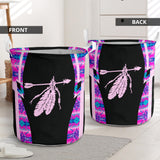 Powwow Storelb00297 pattern native laundry basket