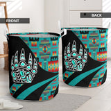 LB00353 Pattern Native American Laundry Basket