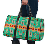 GB-NAT00062-05 Turquoise Tribe Design Travel Bag