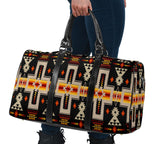 GB-NAT00062-01 Black Tribe Design Native Travel Bag