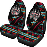 CSA-00178 Bear Symbol Native American Car Seat Cover