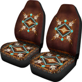 CSA-00174 Pattern Native American Car Seat Cover