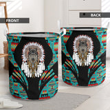 Powwow Storelb0015 pattern native laundry basket