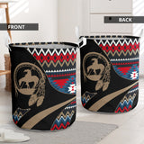 LB00339 Pattern Native American Laundry Basket