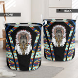 Powwow Storelb00135 pattern native laundry basket