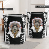 Powwow Storelb00292 pattern native laundry basket