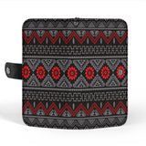 GB-NAT00595 Tribe Design Native Wallet Phone Case