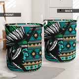 Powwow Storelb00152 pattern native laundry basket