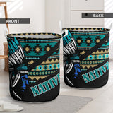 Powwow Storelb00215 pattern native laundry basket