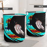 Powwow Storelb00312 pattern native laundry basket