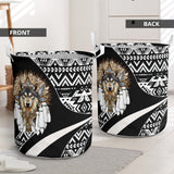 LB00344 Pattern Native American Laundry Basket