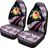 CSA-00182 Tribal Turtle Spirit Native American Car Seat Cover