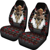 CSA-00229 Bisson Pattern Native American Car Seat Cover