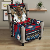 CSF-0063 Bison Native American 23" Chair Sofa Protector