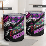 Powwow Storelb00220 pattern native laundry basket