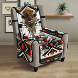 CSF-0071 Bison Native American 23" Chair Sofa Protector