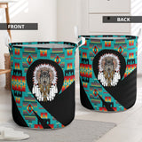 Powwow Storelb00244 pattern native laundry basket