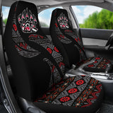 CSA-00191 Bear Symbol Native American Car Seat Cover