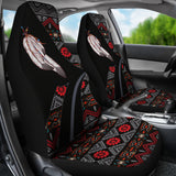 CSA-00190 Feather Native American Car Seat Cover